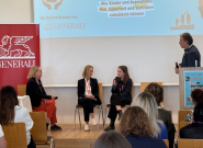  Symposium "Angst vor dem Leben" -  Petra Ramsauer (Autorin, Psychotherapeutin in Ausbildung unter Supervision), Barbara Haid (ÖBVP)